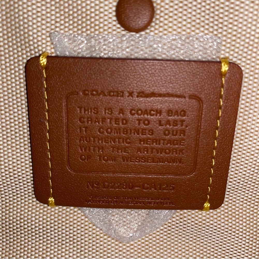 👜👄Coach Tom Wesselmann ROGUE 25 - Picture 6 of 13